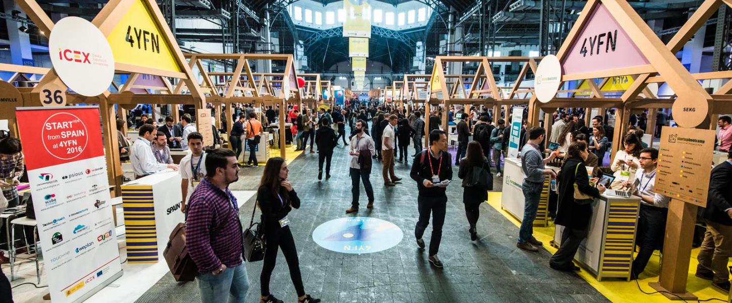 The UOC to promote start-ups from its community in the 4 Years From Now fair at the Mobile World Congress