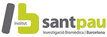 Logotip Institut de Recerca de l'Hospital de Sant Pau